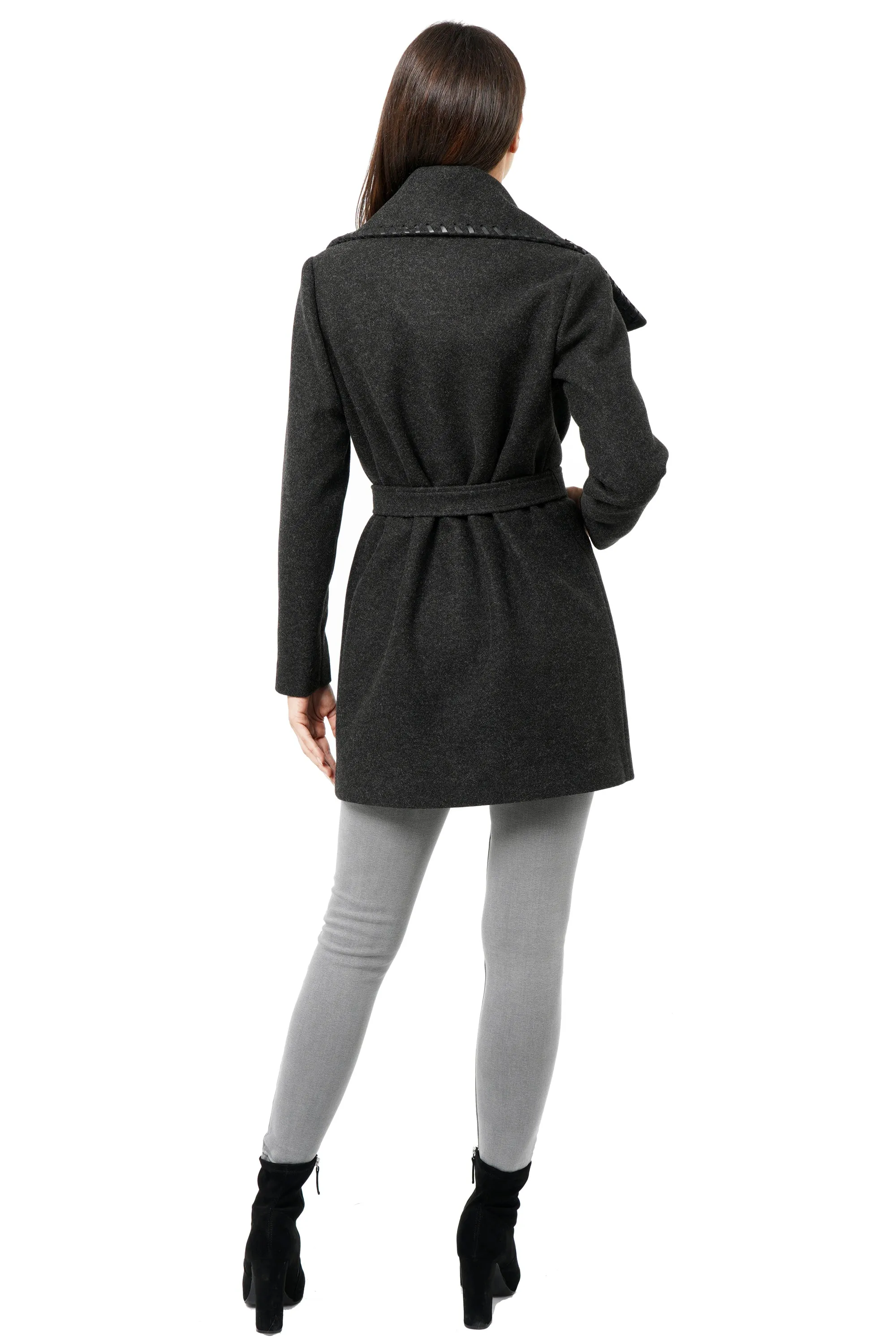 Esmeralda Drape Collar Coat