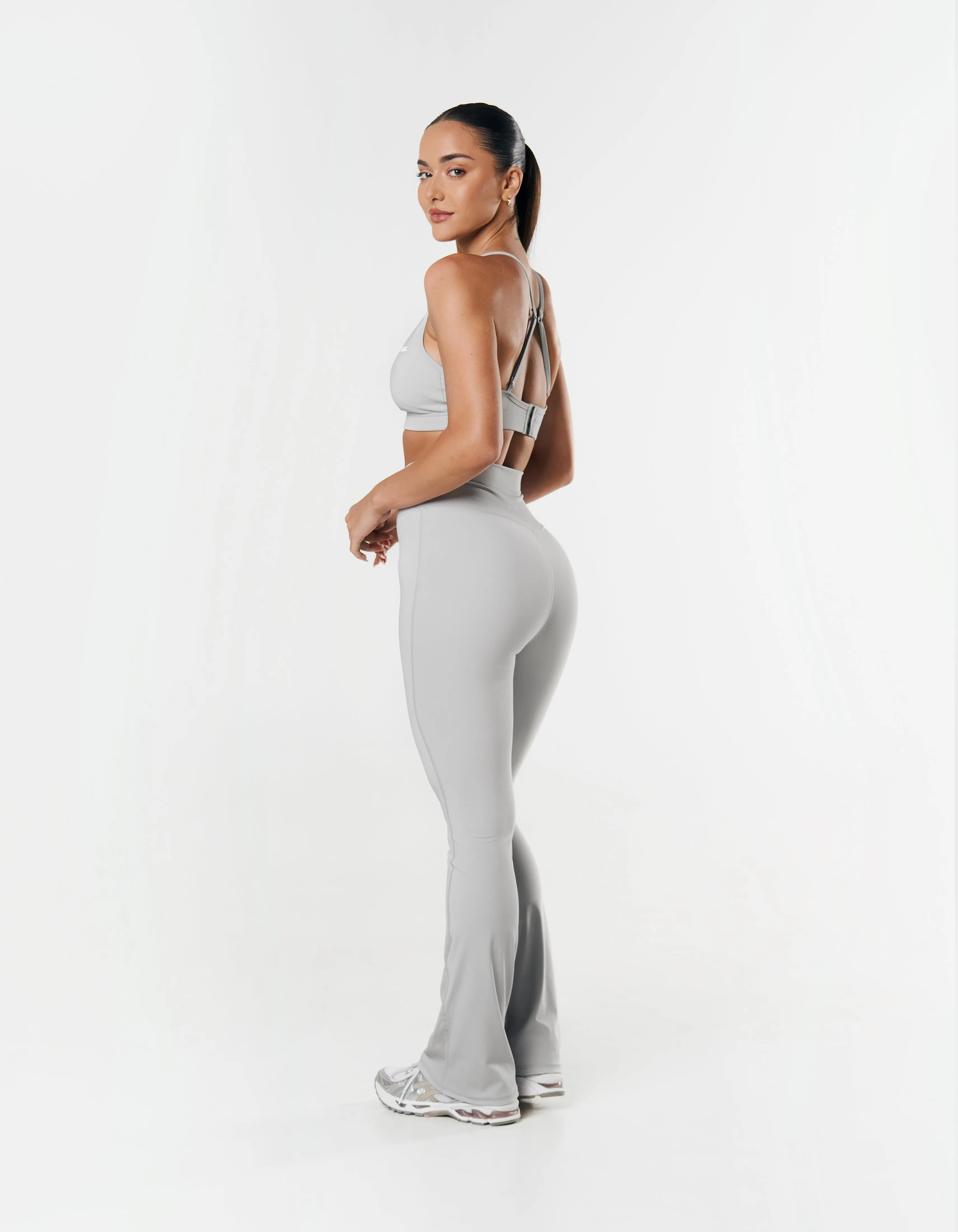 Flare Tights NANDEX ™ - Light Grey