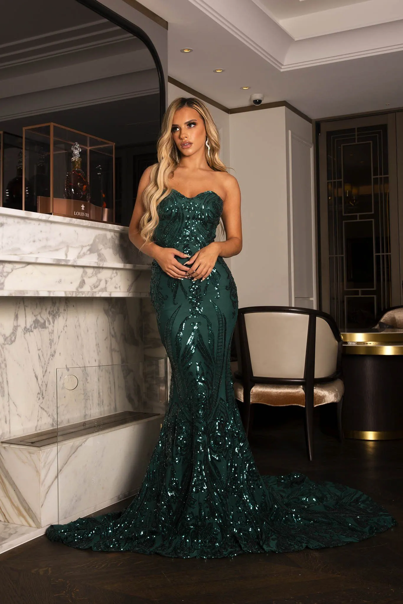 Gianna Gown - Emerald