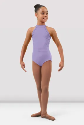 Girls Arianna Halter Leotard