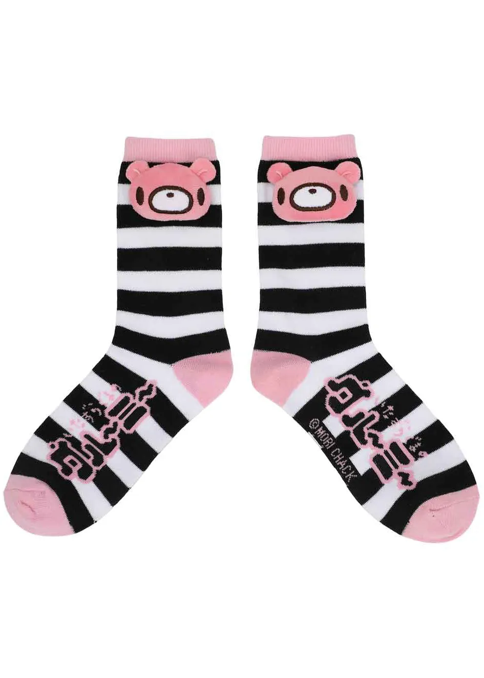 Gloomy Bear 3D Plush Stripe Socks