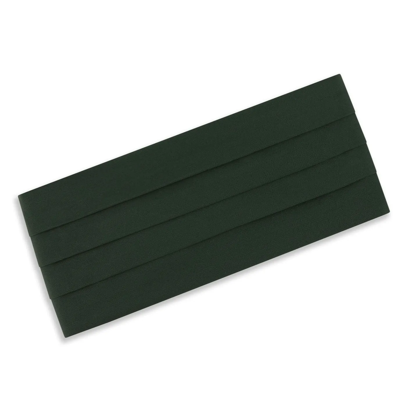 Green Barathea Silk Cummerbund