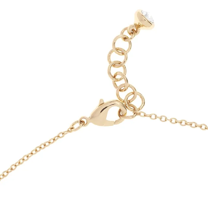 Hara Tiny Heart Pendant Necklace Gold