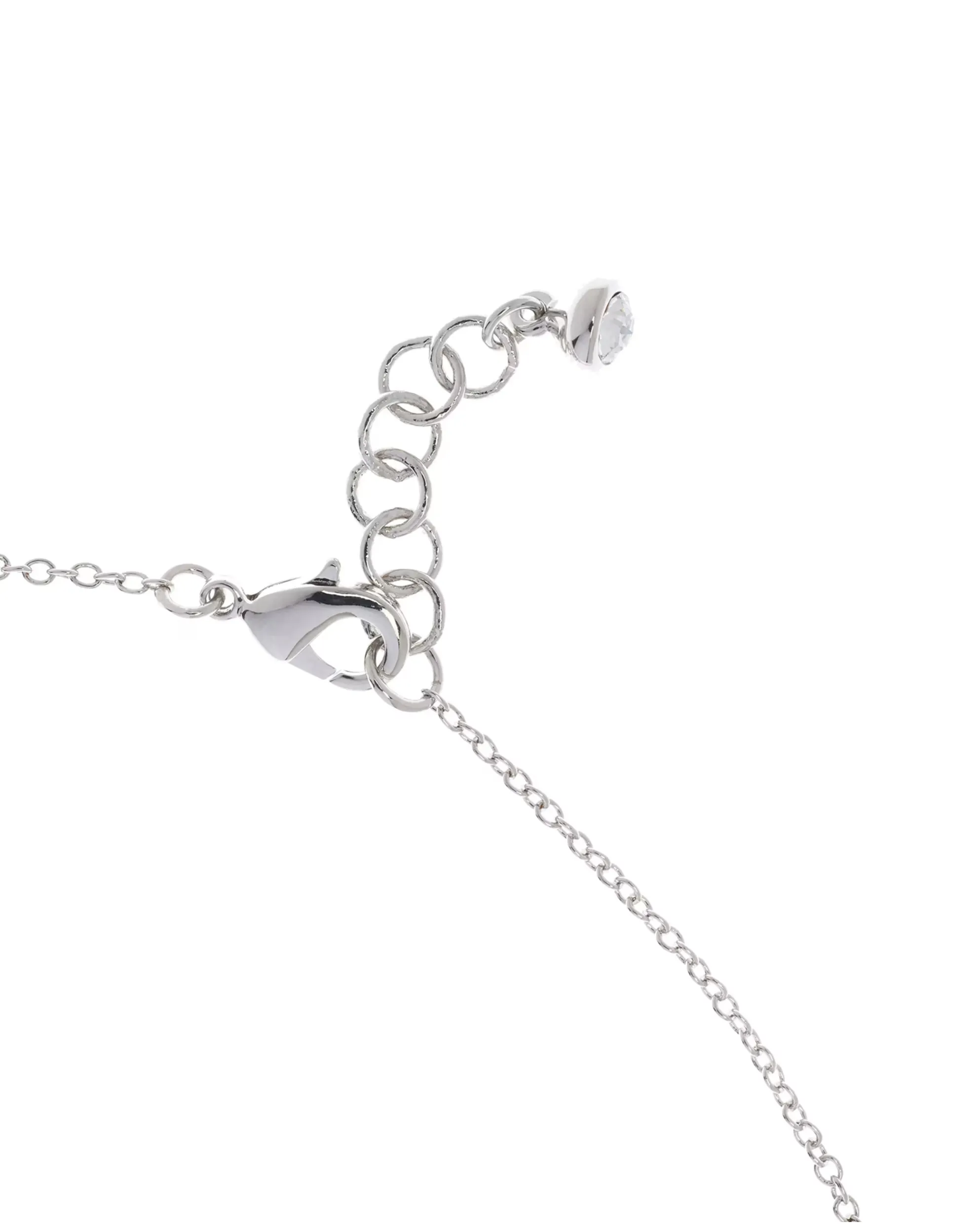 Hara Tiny Heart Pendant Necklace Silver