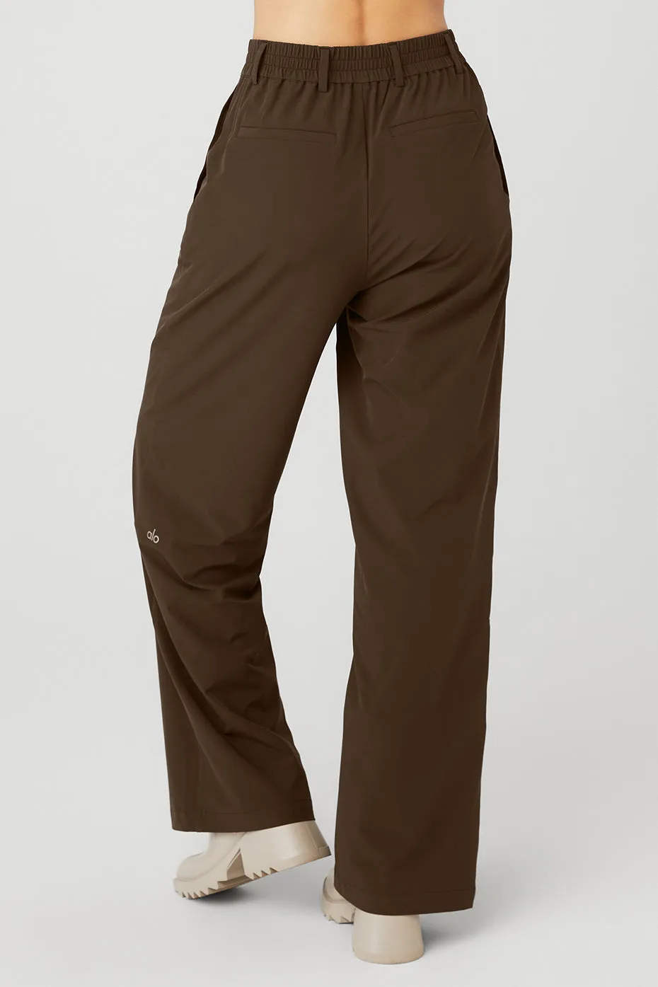 High-Waist Pursuit Trouser - Espresso