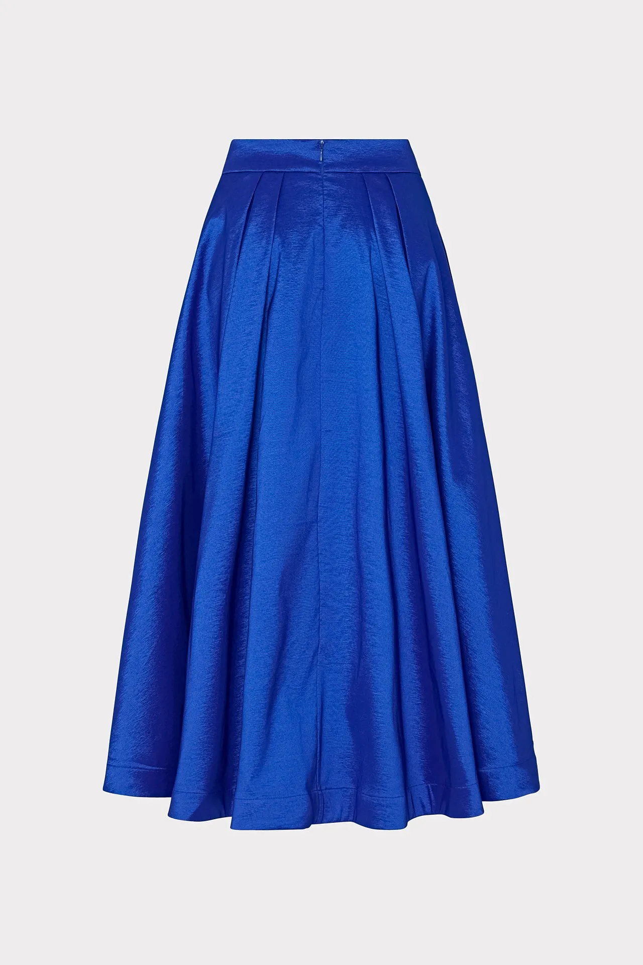 Juliet Taffeta Midi Skirt