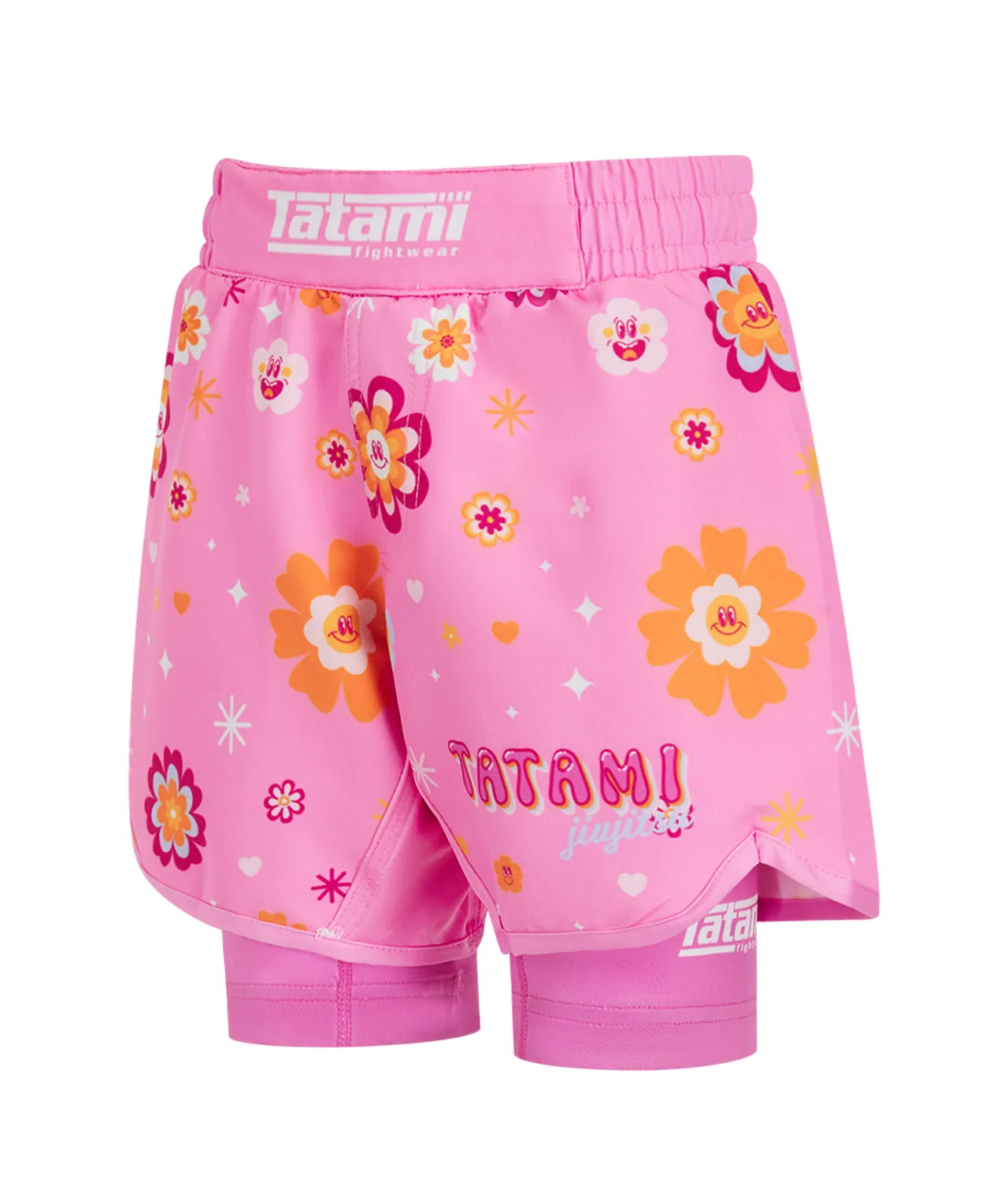 Kids Flower Power Hybrid Shorts