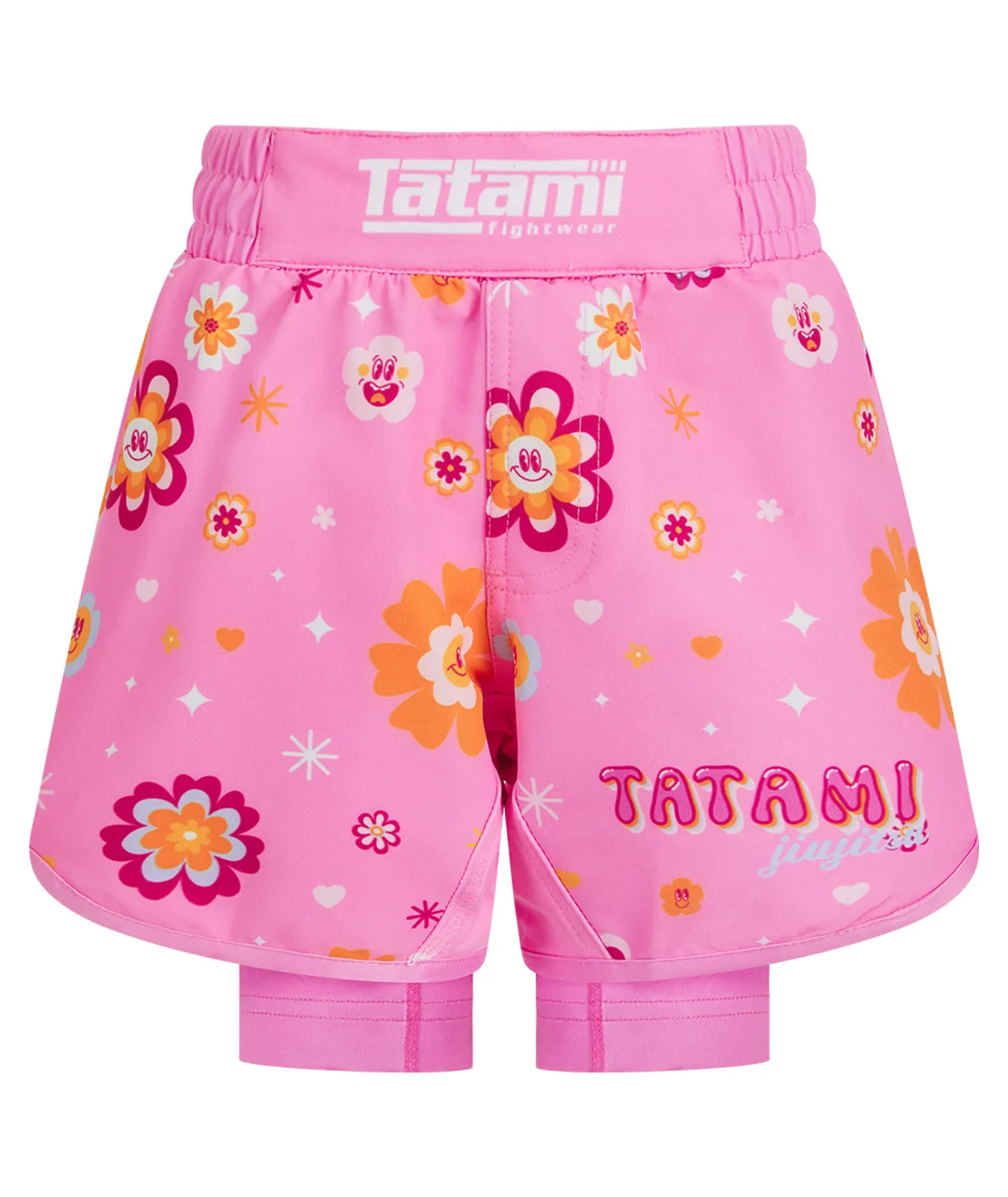 Kids Flower Power Hybrid Shorts