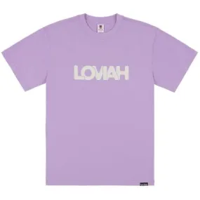 Loviah Overlap Tee Violet