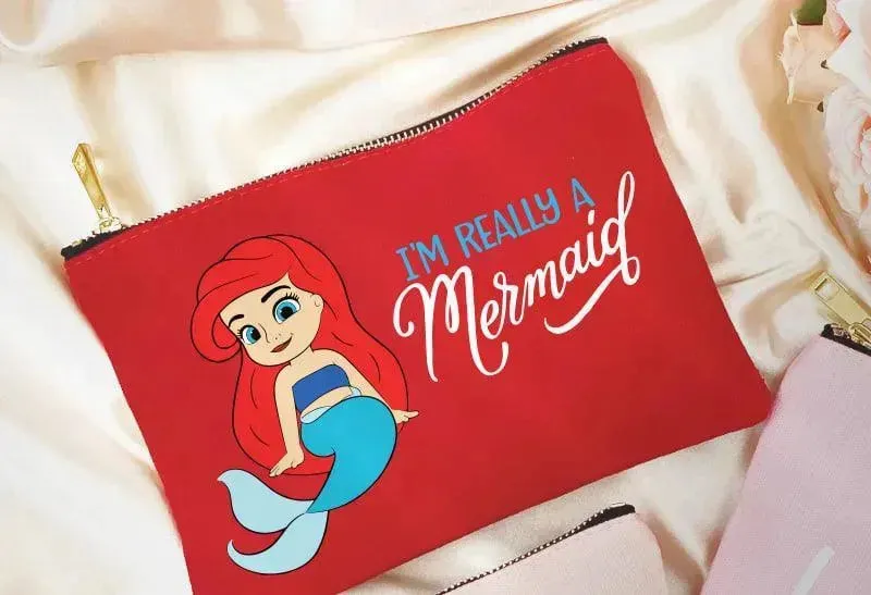 Makeup & Pencil Case- Mermaid