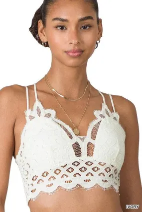 Mariah Lace Bralette S-XL