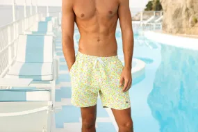 Men's Swim Trunks - Wild Flower