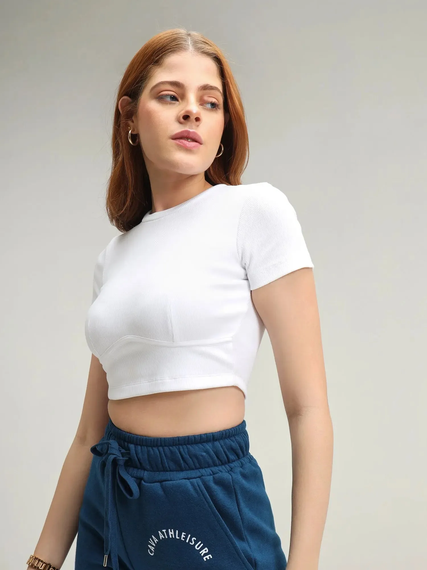 Moscow Blue Shorts and White Top Set