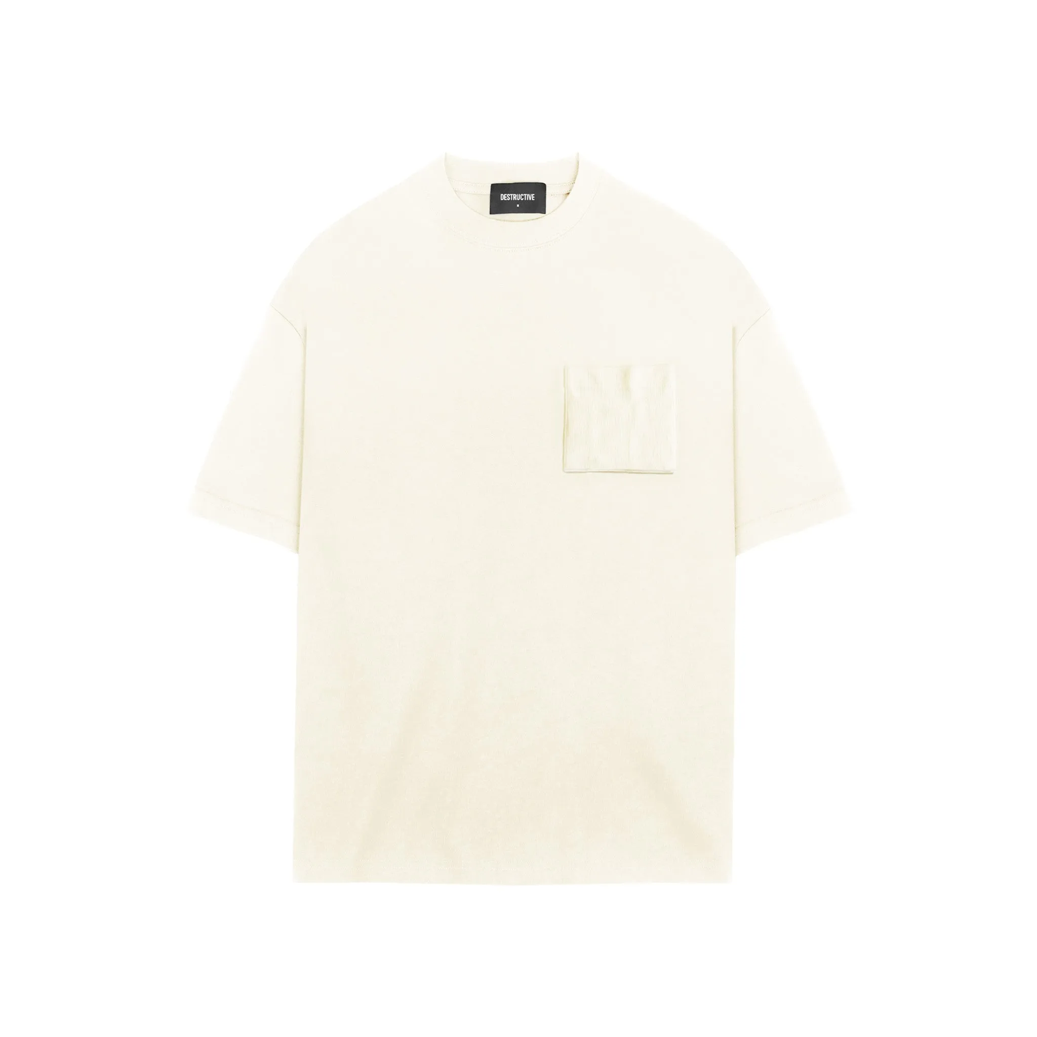 Pocket T-Shirt - Flat White