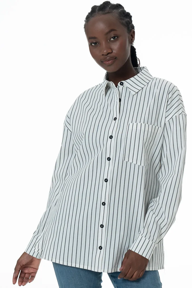 Poplin Shirt _ 145743 _ Milk