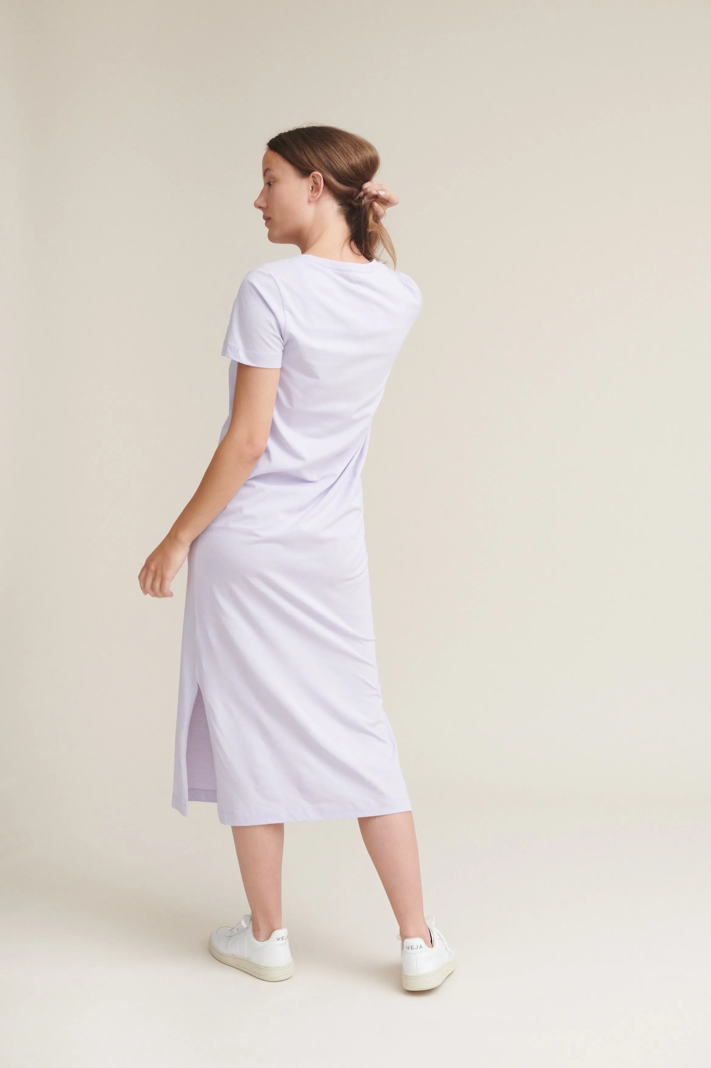 Rebekka Dress - Purple Heather