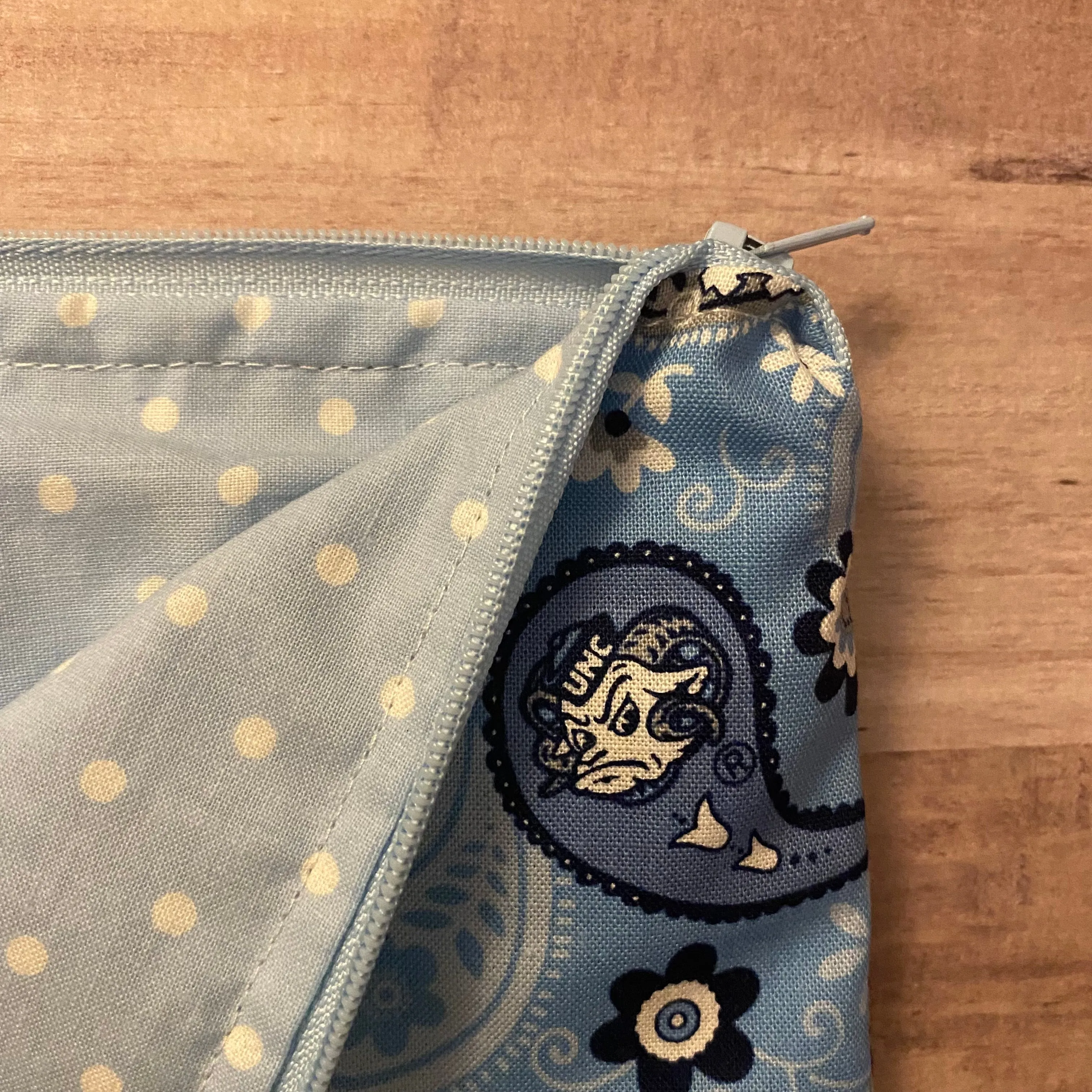 Tar Heels Zipper Bag