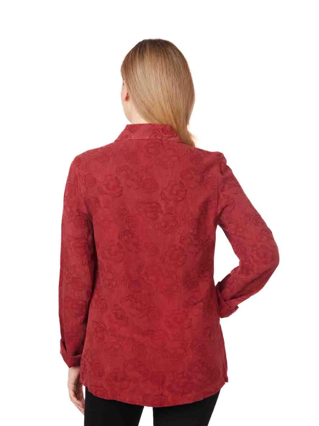 Tianello TENCEL™ "ROSE" Jacquard "JO" Jacket