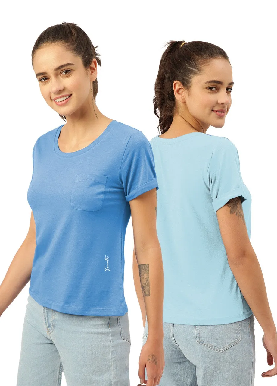 Twin Skin Women's Lounge Tees (Pack of 2)