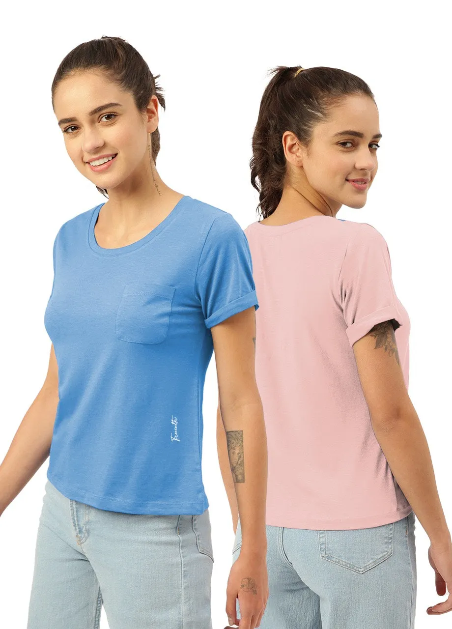 Twin Skin Women's Lounge Tees (Pack of 2)