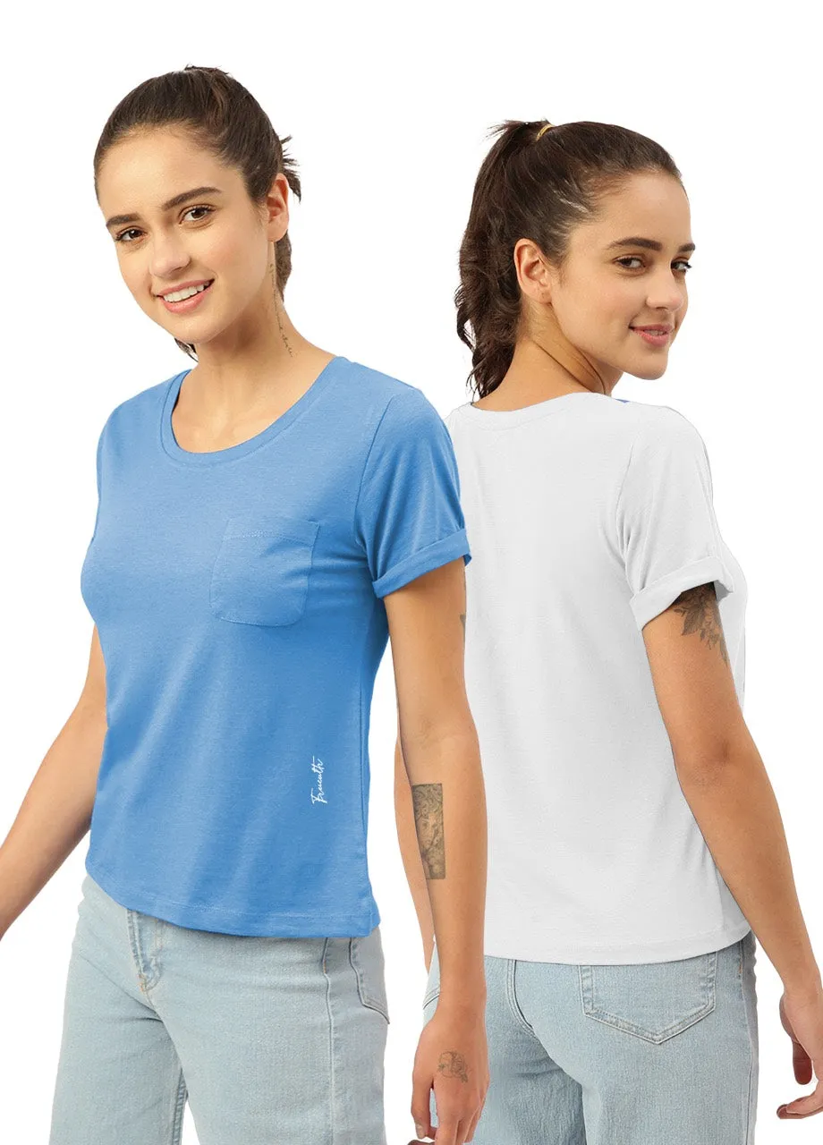 Twin Skin Women's Lounge Tees (Pack of 2)