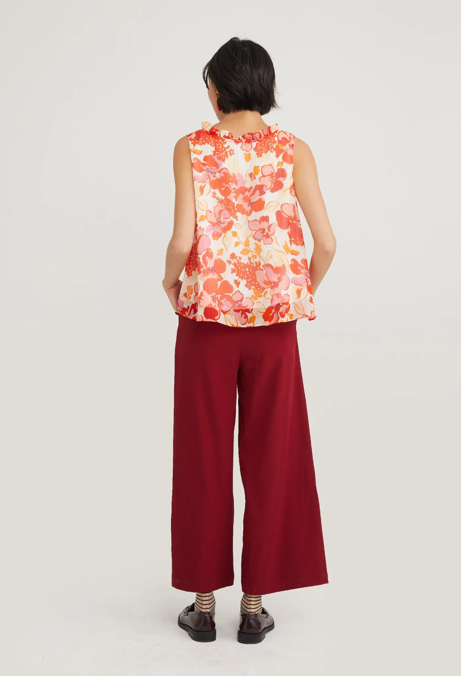 Two Way Floral Burst Blouse