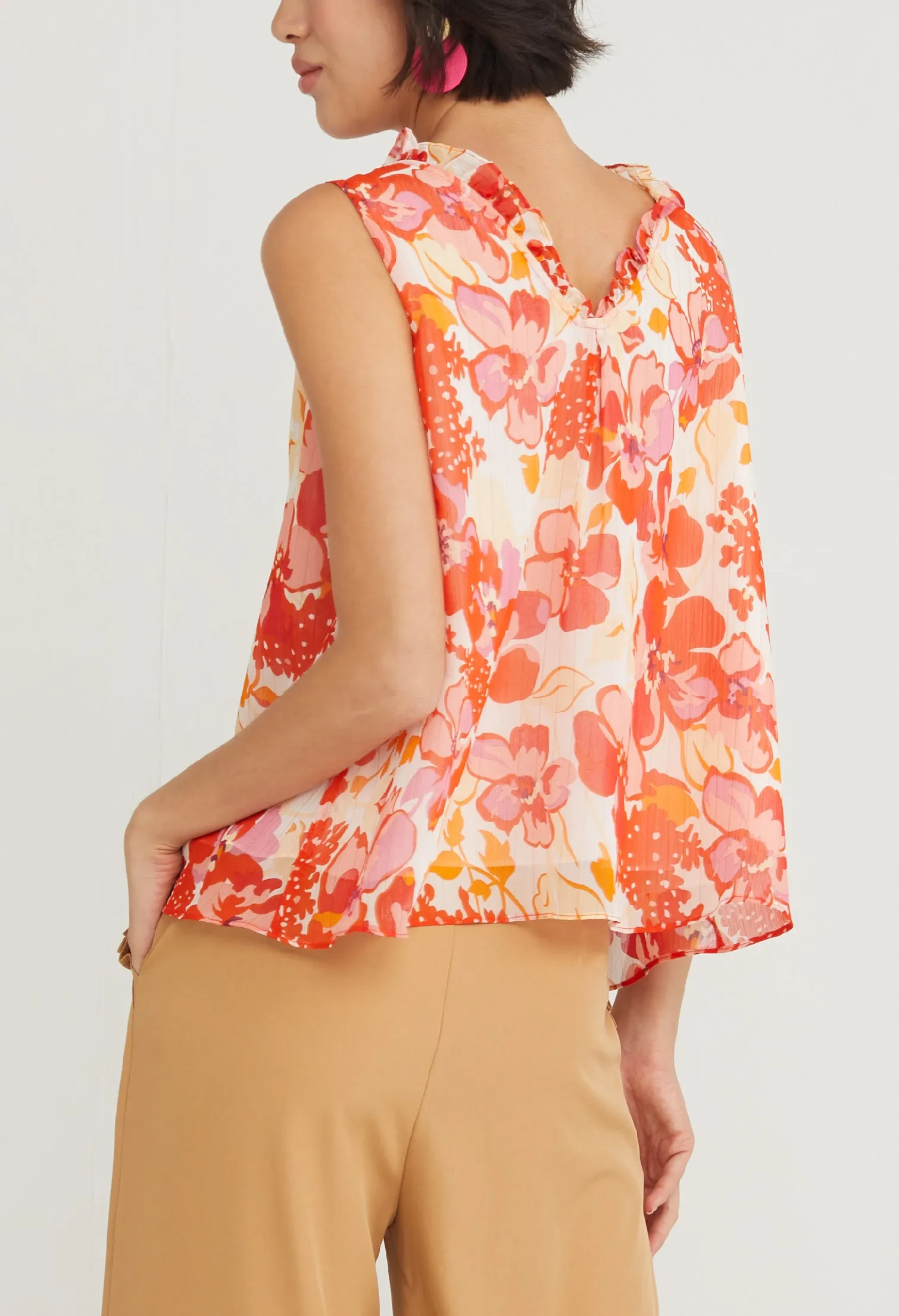 Two Way Floral Burst Blouse