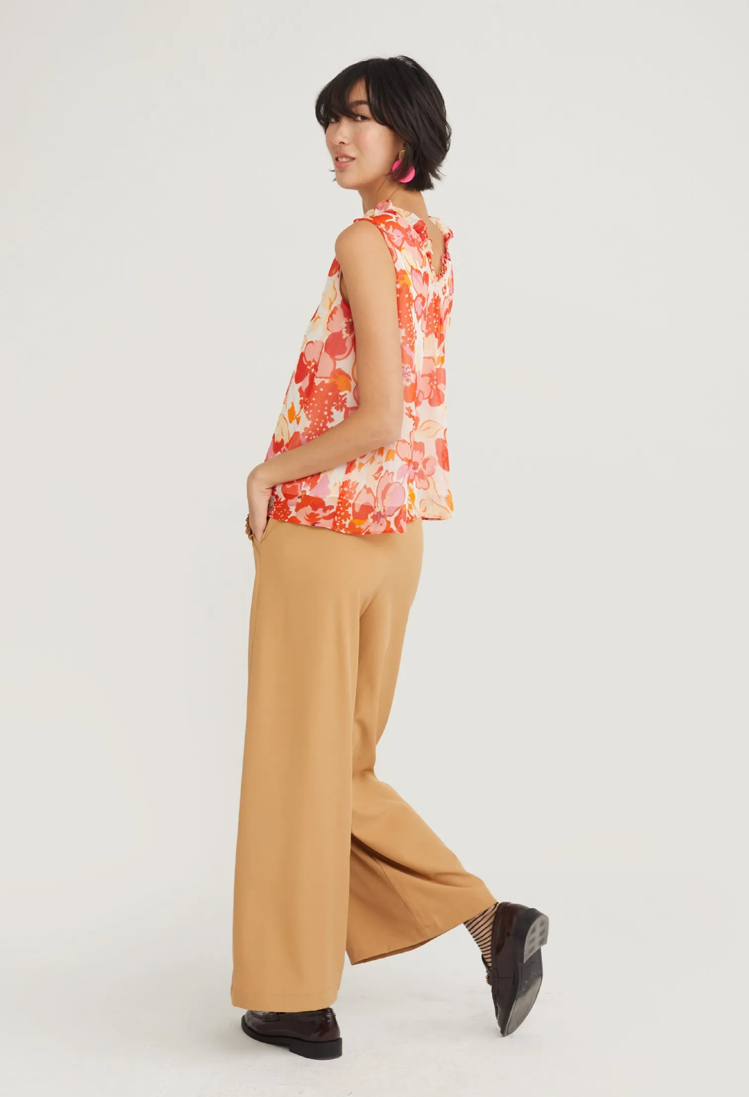 Two Way Floral Burst Blouse