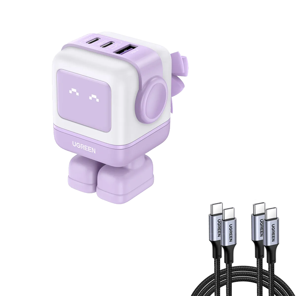 UGREEN Uno Charger 65W (Purple)