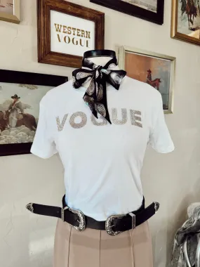 Vogue Cropped T-Shirt