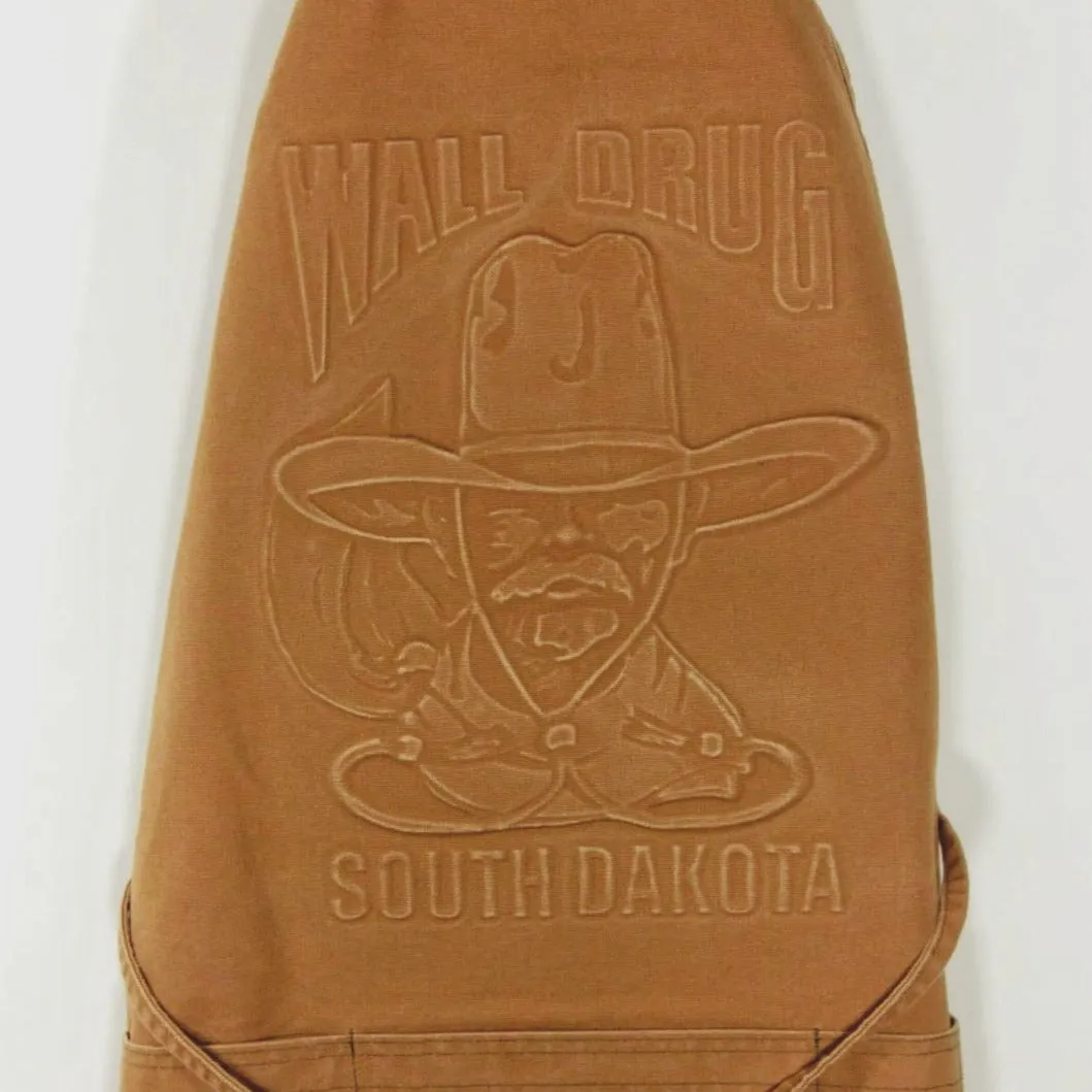 Wall Drug Cowboy Camel Canvas Apron