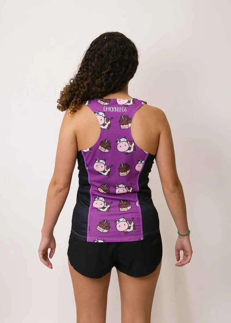 Women's Choccy Cows SP Performance Singlet