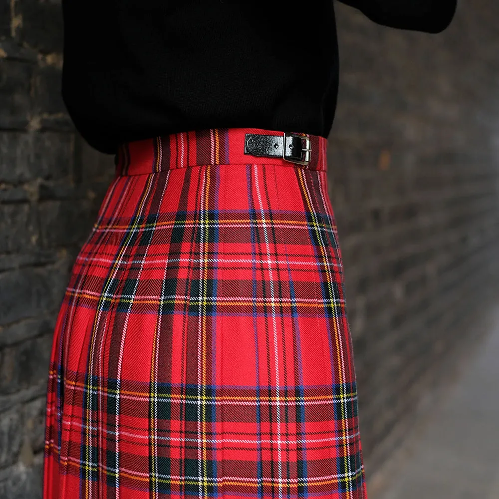 Womens Mini Kilt in Royal Stewart Tartan