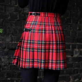 Womens Mini Kilt in Royal Stewart Tartan