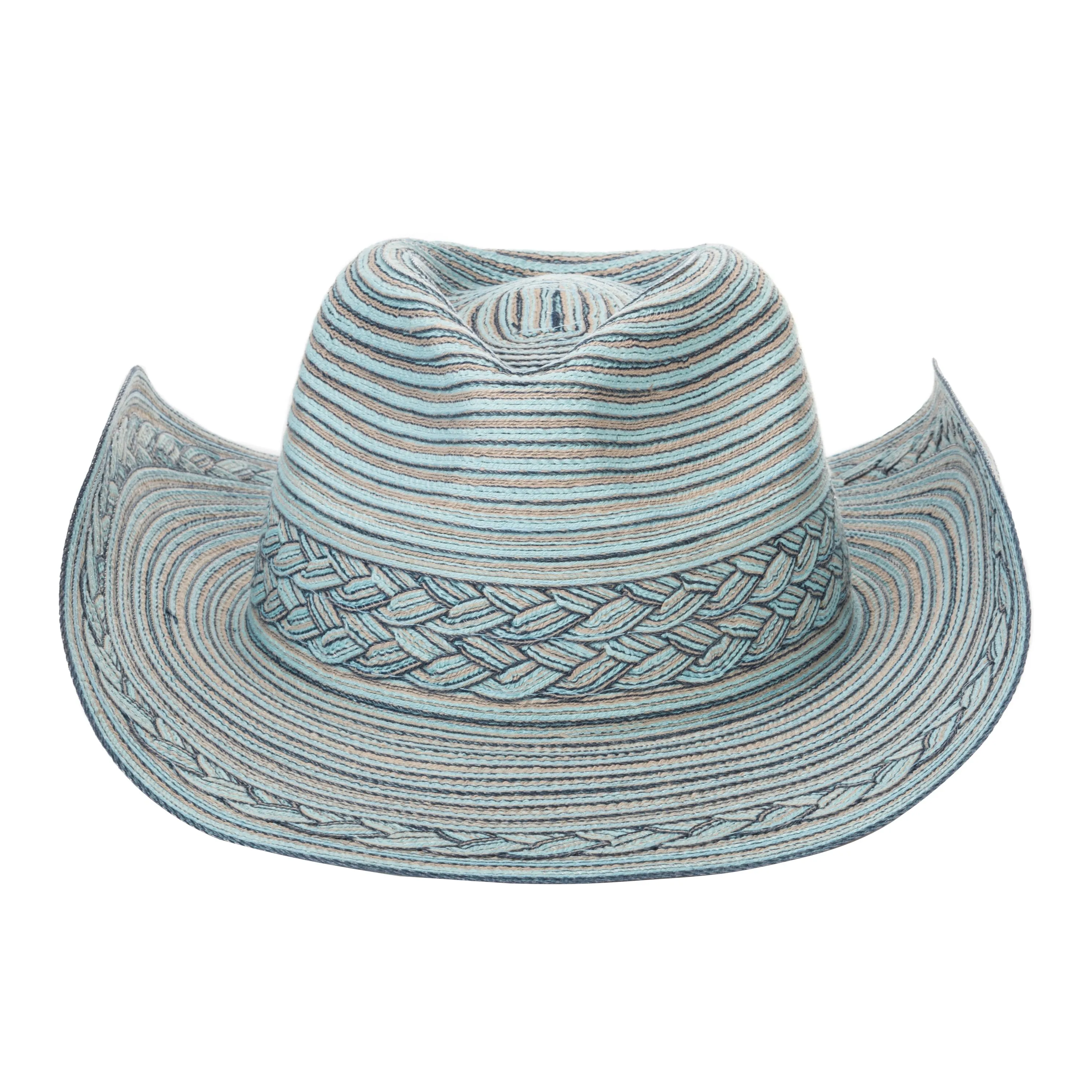 Women's Mixed Braid Cowboy With Braid Insets