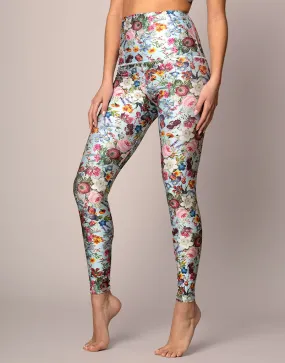 Zoe Blue Floral Legging